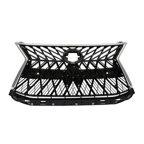 FIT 2016-2021 Lexus LX570 Luxury Grill Front Upper Grille w/ Chrome Sport Style
