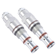 DURAFORCE 2Pcs Hydraulic Valve 62256 for S-40 S-45 S-60 S-65 S-65 TRAX S-80 S-85 Z-60/34