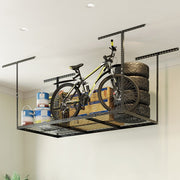 DURAFORCE New 3x6 Adjustable Ceiling Overhead Garage Storage Rack Safe Stable Shelf
