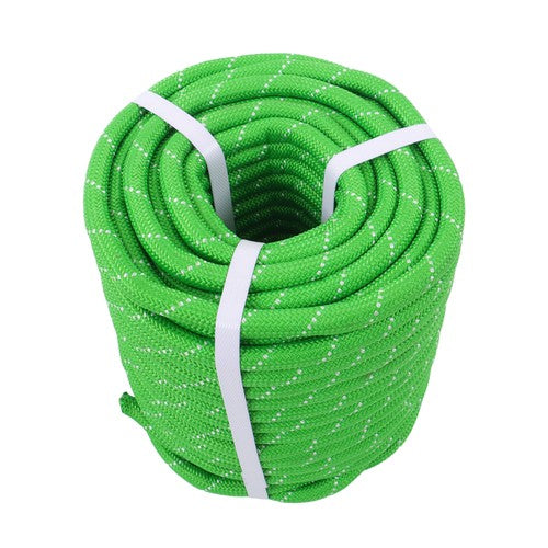 DURAFORCE 1/2 in x 125 ft Double Braided Rope Swing Camping Breaking Strength 8400 Pounds