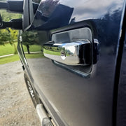 DURAFORCE For 2017 - 2020 Ford F-250 F450 Chrome Door Handle Covers w/o Smart Keyless