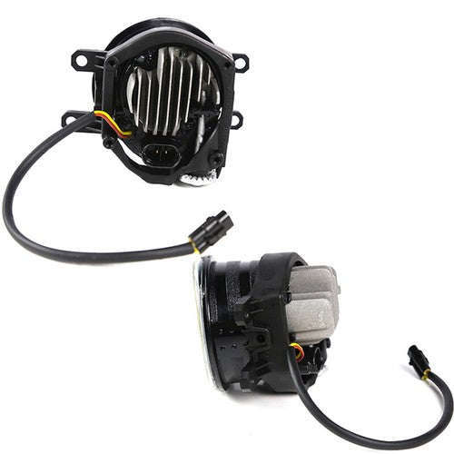 DURAFORCE Fit Toyota Corolla Highlander camry Front Bumper LED Fog Lights Lamps w/wiring