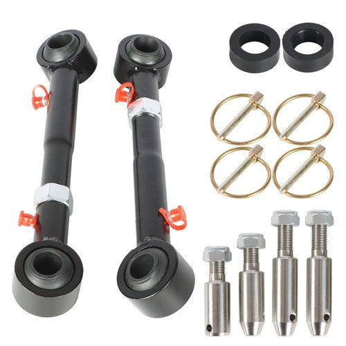 DURAFORCE Front Sway Bar Links Disconnects 2.5-6" lifts Fit For Jeep Wrangler JK JKS 07-18