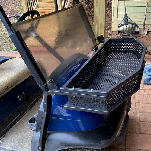 Front Clay Basket Storage Rack for Club Car Precedent Golf Cart 2004 Plus