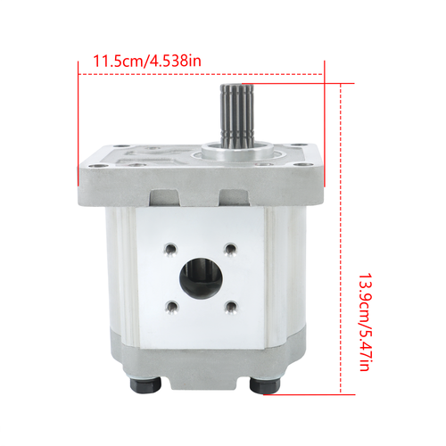DURAFORCE For Kubota Hydraulic Pump KX161-2 Mini Excavator Gear Pump RD301-61120 New