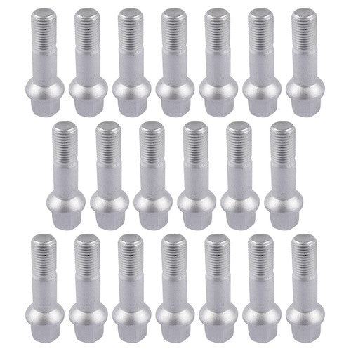 DURAFORCE A0009900907 Wheel Lug Bolts Nuts (×20) Set for Mercedes-Benz S500 S55 AMG CL600