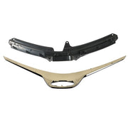 DURAFORCE Plastic Black Painted Front Upper Grille NEW For Toyota Corolla SE XSE 2017-2019
