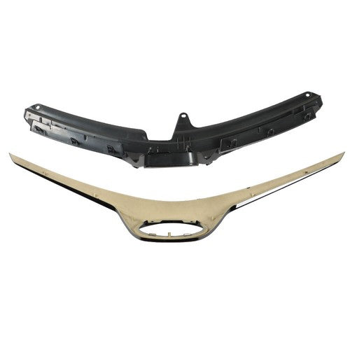 DURAFORCE Plastic Black Painted Front Upper Grille NEW For Toyota Corolla SE XSE 2017-2019