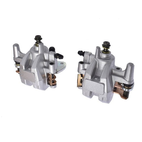 DURAFORCE Front Left Right Brake Caliper For 2007-2018 Yamaha Grizzly 700 YFM700F/P w/Pads