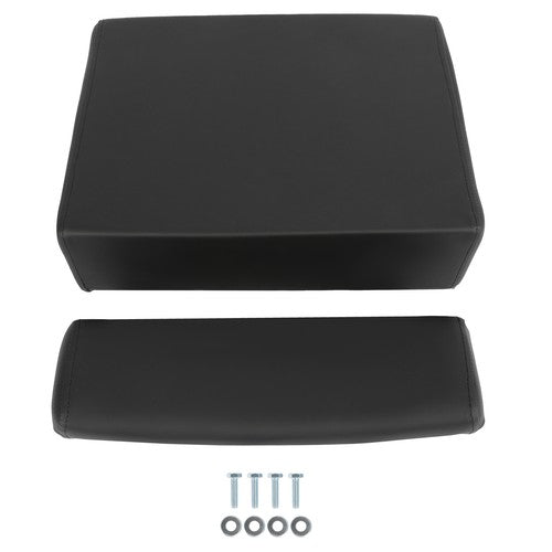 DURAFORCE Black Seat Bottom Cushion and Back for John Deere A B D G R 50 70 80 520 620 720 820