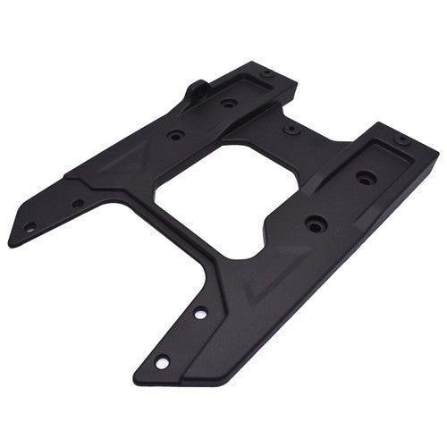 DURAFORCE Black Spare Tire Carrier Tailgate Bracket Hinge Reinforcement For Jeep JL 19+