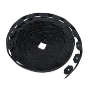 DURAFORCE Garden Edging Landscape Edging with 60 Spikes for Lawn 1.5 Inch 100FT Black