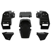 DURAFORCE Black Complete Plastic Fender Kit For Honda Big Red ATC250ES ATC 250ES 1985-1987