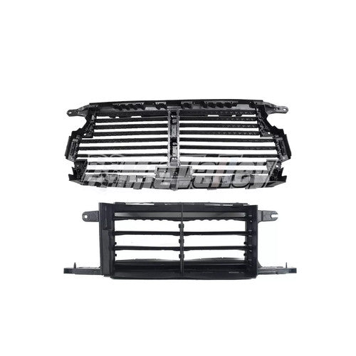 DURAFORCE Radiator Grille Air Shutter Upper+Lower W/O Motor JL3Z8475B For Ford F150 18-20