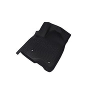 DURAFORCE All-Weather TPE Floor Mats Liners for Chevy Silverado GMC Sierra 1500 2019-2026
