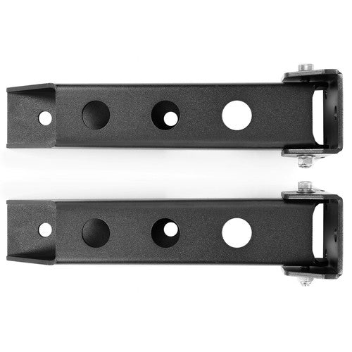 Pair Rear Tailgate Door Hinges Powder Coated for Jeep Wrangler JK 2007 2018