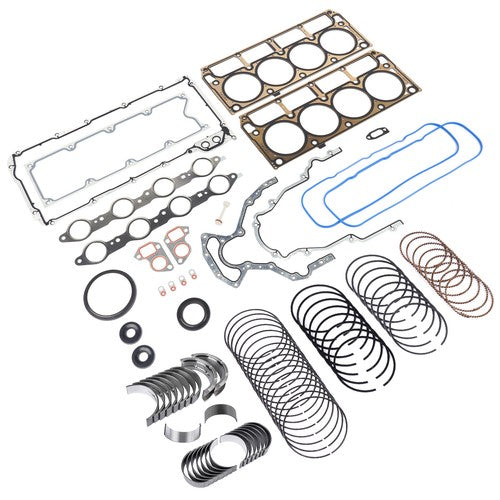 DURAFORCE Engine Rebuild Re-Ring Kit for 99-17 GM Chevrolet GMC Gen III 4.8L 5.3L 12558178