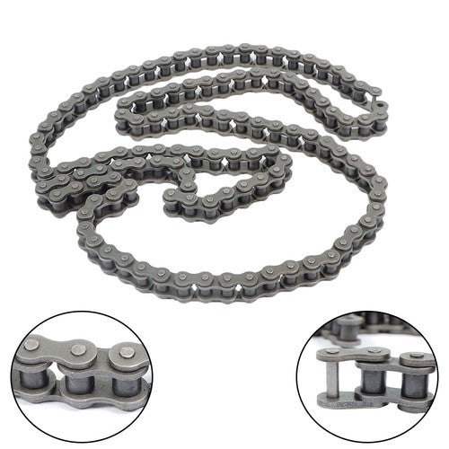 DURAFORCE #80H Heavy Duty Roller Chain × 10 Feet With 1 Connector