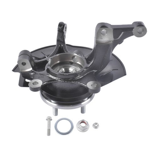 DURAFORCE Front Left Steering Knuckle & Wheel Bearing Hub For Kia Soul 2014-2016 686-365