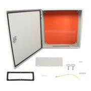 DURAFORCE Electrical Enclosure 20x20x6" Carbon Steel IP65 Wall Mount Junction Box w/ Lock