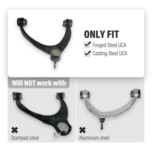 Front Upper Control Arms 2-4 Inch Lift for Silverado Sierra Escalade Tahoe Avalanche