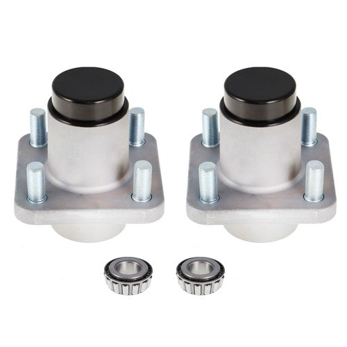 DURAFORCE 2x Front Wheel Hub Kit Bearings Seals For Club Car DS Golf Cart 1982-2002 Models