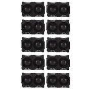 DURAFORCE 10Pcs Plant High Pressure Boxs Grafting Rooting Growing Device Propagation Ball