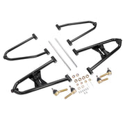 DURAFORCE For Arctic Cat 400 2005-2008 Black + Silvery Steel Front Left and Right A Arm