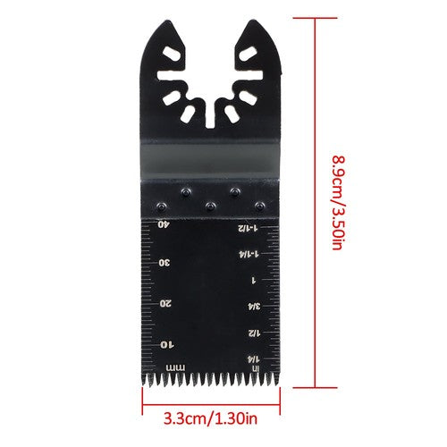DURAFORCE Oscillating Multitool Tool Blades Universal Metal Wood Plastic Cutting Saw 50PC