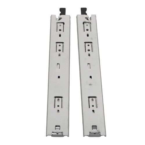DURAFORCE 1 Pair of 14In Locking Drawer Slides Full Extension & Lock 150 lb Load Capacity