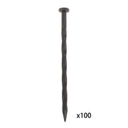 DURAFORCE 80ft Landscape Edging with 100 Spikes Garden Edging for Lawn 2 Inch Tall