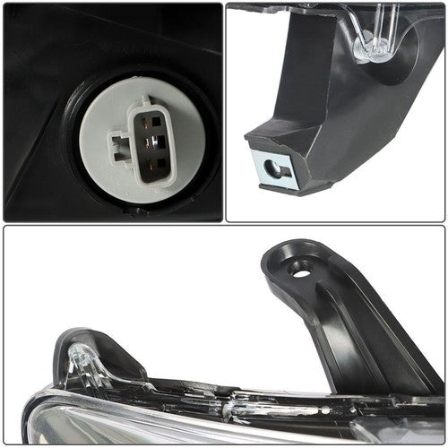 DURAFORCE Fit For Toyota Sienna 2011 2012 2013 Headlight Lamps Right Passenger Side Chrome
