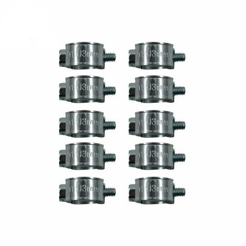 DURAFORCE 1/4" FUEL INJECTION HOSE CLAMP / AUTO Fuel clamps?11mm-13mm?30 Pcs