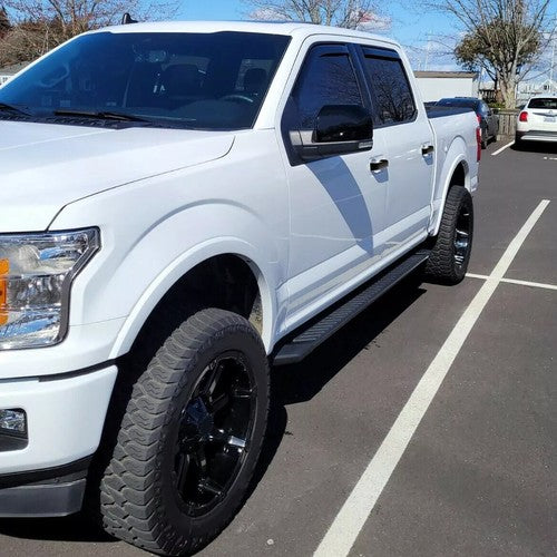 Gloss Black Top Half Mirror Door Handle Covers for 2015-2020 Ford F150 F-150