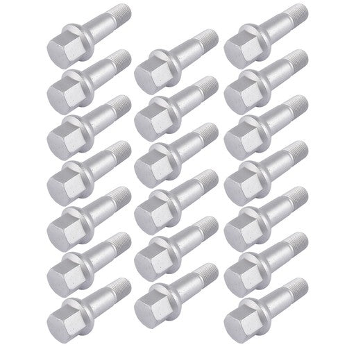 DURAFORCE 20PCS Wheel Lug Bolts Nuts for Mercedes ML550 S500 CL500 GL450 G500 0009905307