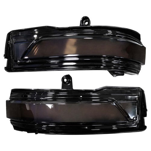 DURAFORCE Rear Mirror LED Smoke Sequential Turn Signal Light For 2019-2022 Dodge Ram 1500