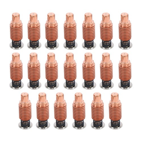 DURAFORCE Plasma Cutting Electrodes 45A-125A Fit Plasma 125 Series Torch 20pcs 220971