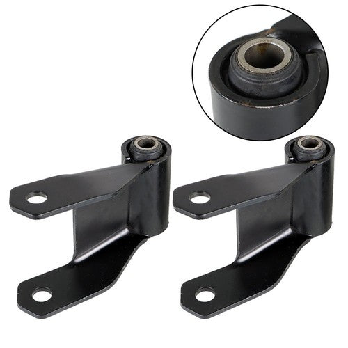DURAFORCE For Ford Bronco Sport 80-97 Rear Leaf Spring Rear Hanger Bracket & Shackle Kit