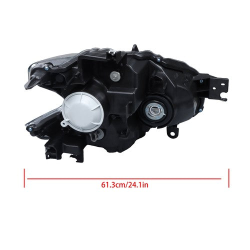 DURAFORCE For Nissan Maxima 2009-2014 LH+RH Headlight Headlamps Clear w/Sport Pkg HID Type