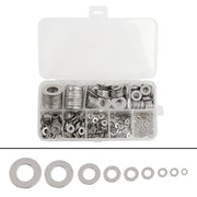 DURAFORCE Flat Washer 304 Stainless Steel Washers Assortment Set Value Kit 600 Pieces Set