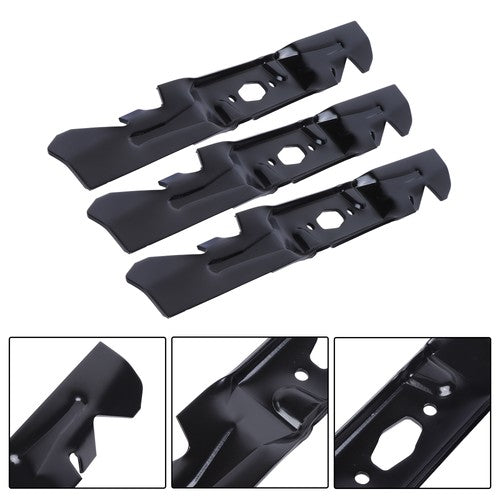 DURAFORCE For Cub Cadet 490-110-C205 742P05086-X 742-05086-X 3 Pcs Lawn Mower Blade