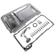 DURAFORCE Front Oil Pan w/ Gasket for Chevrolet Small Block V8 GEN. III/IV LS1 LS2 LS3 LS6