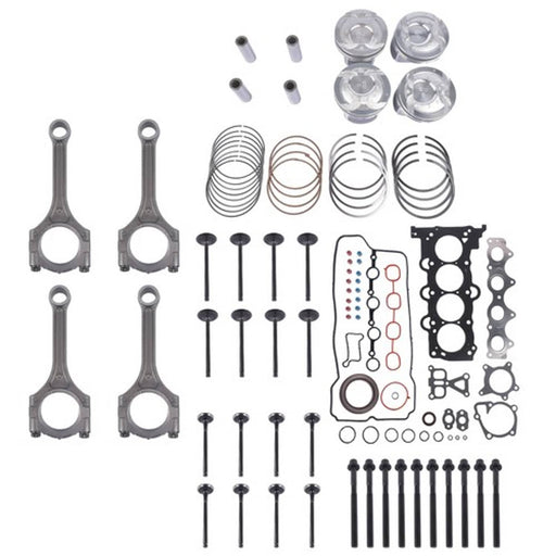 DURAFORCE Engine Rebuild & Connecting Rod & Piston Kit for Hyundai Veloster Kia Rio Soul