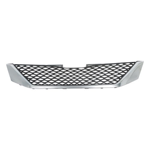 DURAFORCE For Toyota Sienna 2011-17 Grille Plastic Front Upper Chrome Black Replacement