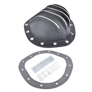 DURAFORCE Black Aluminum Differential Rear End Cover for GM Chevy C10 8.75" Truck 12 Bolt