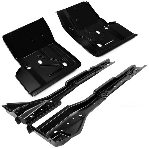 DURAFORCE Front Floor Pans and Torque Box Set Floor Support for 1997 2006 Jeep TJ Wrangler