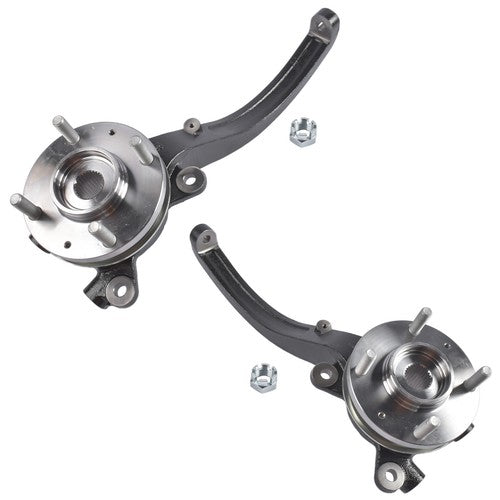 DURAFORCE 2Pcs Front Steering Knuckle Wheel Hub Bearing Assys For Hyundai Sonata 2002-2005
