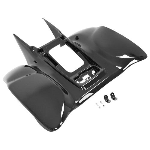 DURAFORCE NEW Black ABS Rear Fender Plastic For Honda Sportrax 400 TRX400EX 1999-2007 ATV