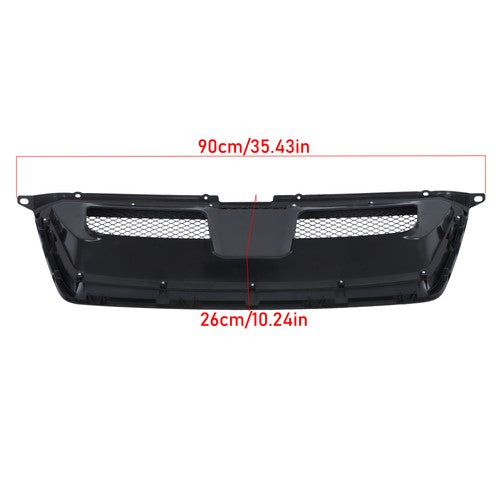 DURAFORCE Black Fits For Subaru Impreza 2012-16 & Crosstrek 12-17 Front Grille Sport Style