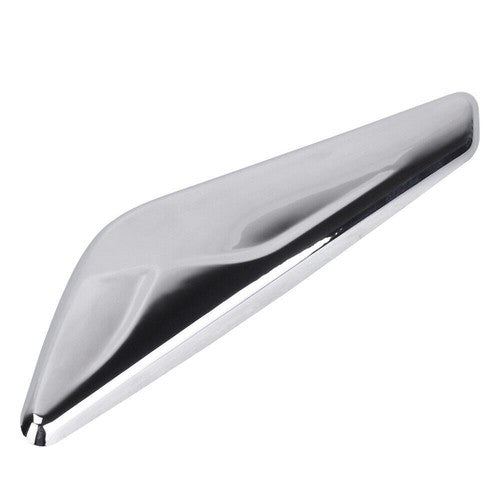 DURAFORCE 2x Front Fender Right + Left Side Chrome Finisher for BMW X3 F25 X4 F26 13-16 17